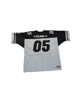 Vintage Fubu Jersey 90s #05 Made In Korea Grau XXL