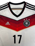 2014 Adidas Trikot DFB #17 Mertesacker Weiß