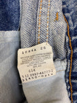 Vintage Levis Jeans 450 Orange Tab Slim Fit Damen Hellblau 16