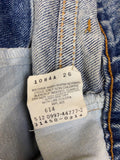 Vintage Levis Jeans 450 Orange Tab Slim Fit Damen Hellblau 16