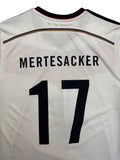 2014 Adidas Trikot DFB #17 Mertesacker Weiß