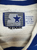Rare! Vintage Starter Sweater 90s Giants NFL Made In Korea Blau Rot M