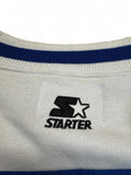 Rare! Vintage Starter Sweater 90s Giants NFL Made In Korea Blau Rot M