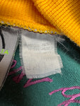 Vintage Lotto Sweater 90s Basket Italia "Playoff" Grau Grün L-XL