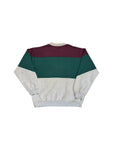 Vintage Lotto Sweater 90s Basket Italia "Playoff" Grau Grün L-XL