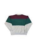 Vintage Lotto Sweater 90s Basket Italia "Playoff" Grau Grün L-XL