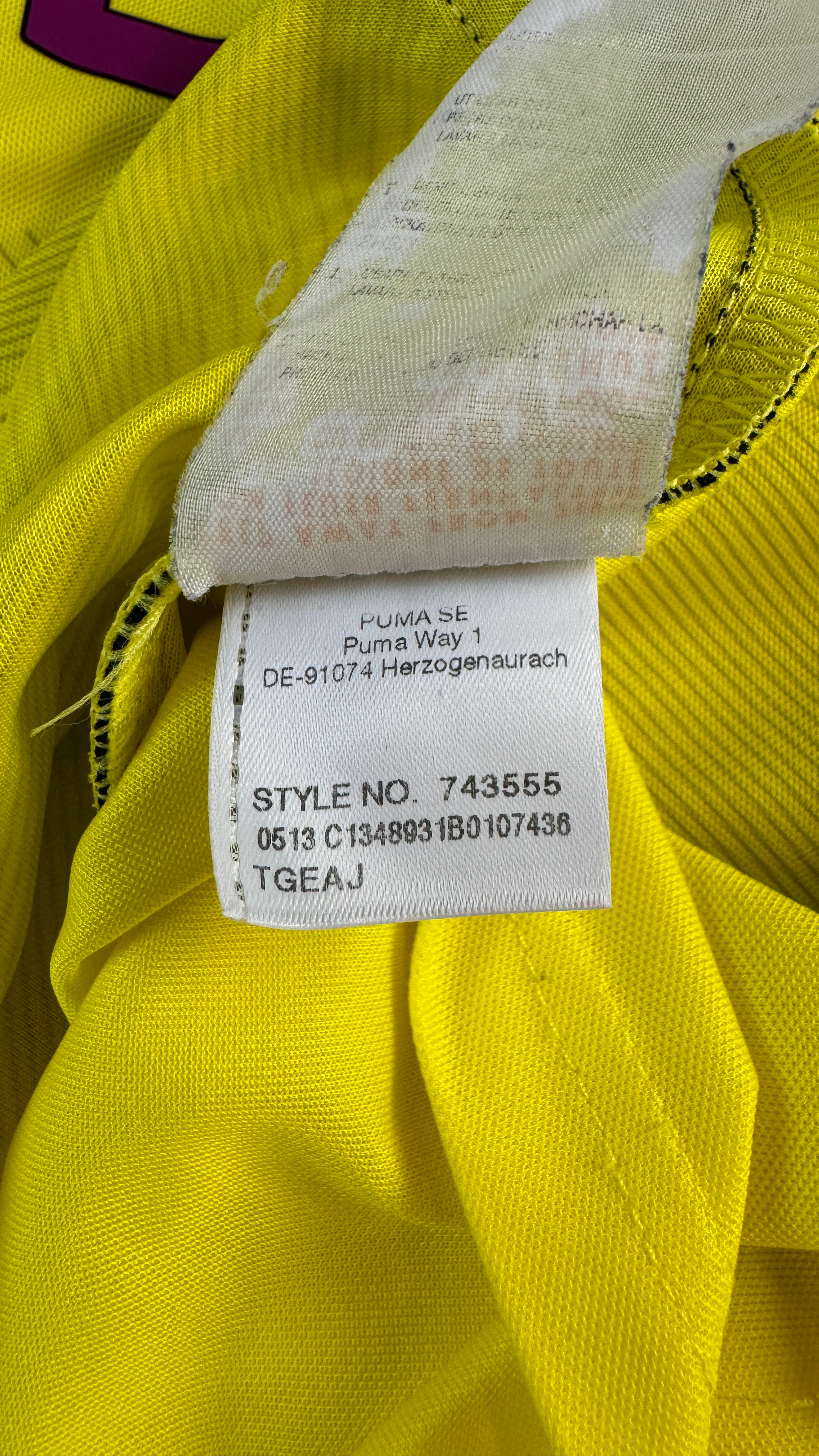 Puma Trikot BVB 2013/14 #17 Aubameyang Evonik Gelb Schwarz M