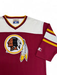 Vintage Starter Sweater 2/3 Ärmel 90s Washington Redskins Made In Korea Rot L