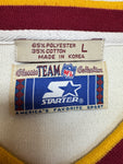 Vintage Starter Sweater 2/3 Ärmel 90s Washington Redskins Made In Korea Rot L