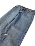Vintage Levis Jeans 912 Orange Tab Slim Fit Tapered Leg Damen Hellblau 7 LONG