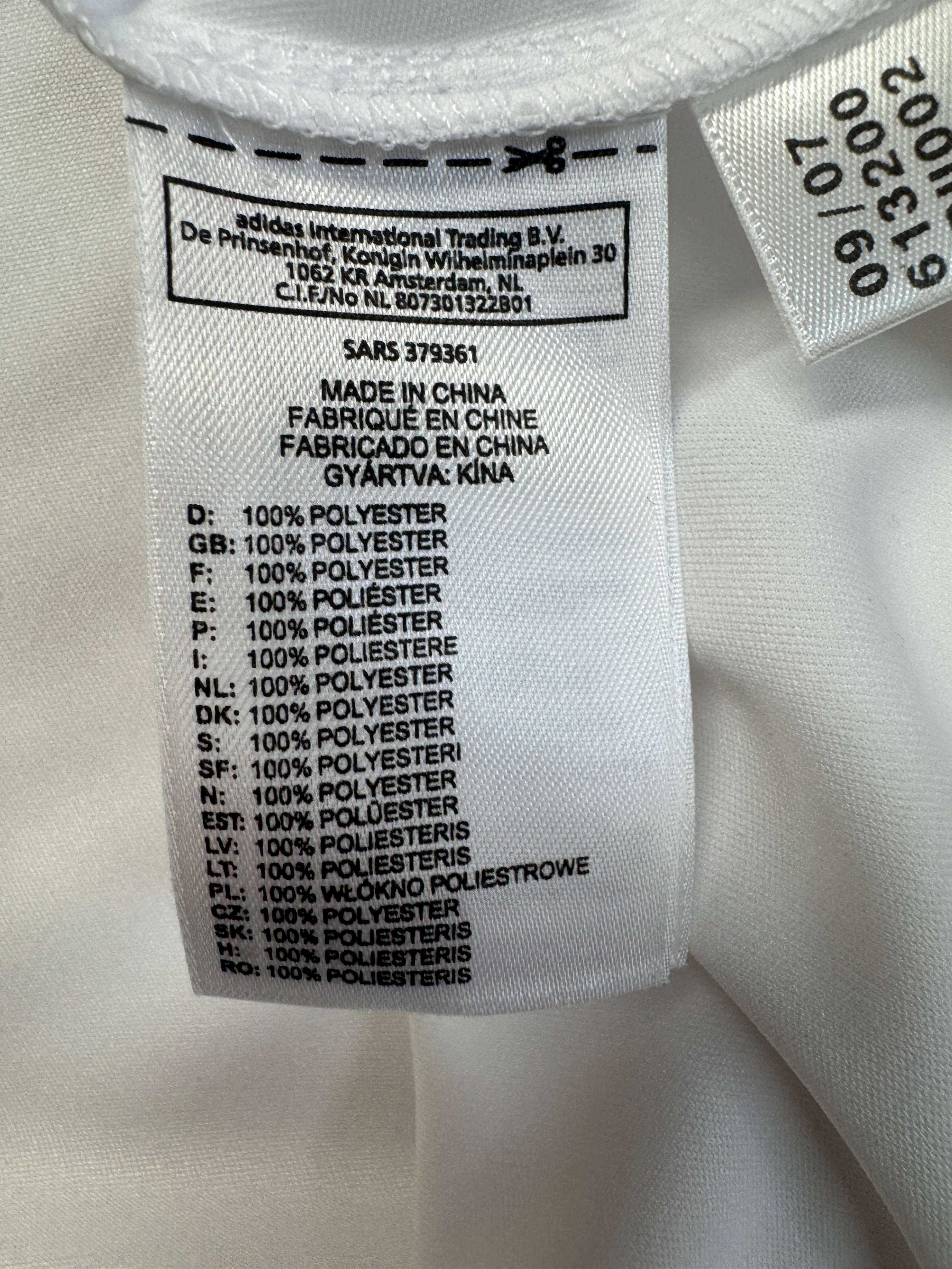 2007 Adidas Trikot DFB Deadstock Weiß