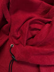 Vintage Champion Pro Line Fleecejacke 90s Halfzip San Francisco 49ers Rot L-XL