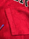Vintage Champion Pro Line Fleecejacke 90s Halfzip San Francisco 49ers Rot L-XL