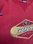 Vintage Reebok Sweater 90s San Francisco 49ers Rot XL-XXL