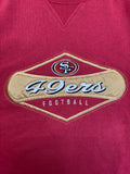 Vintage Reebok Sweater 90s San Francisco 49ers Rot XL-XXL
