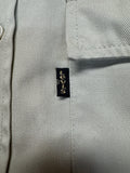 90s Levis Sta-Prest Utility Hemd Black Tab Braun L