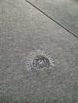 Vintage Fruit Of The Loom Hoodie 90s Blank Faded Grau L-XL