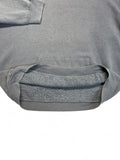 Vintage Fruit Of The Loom Hoodie 90s Blank Faded Grau L-XL