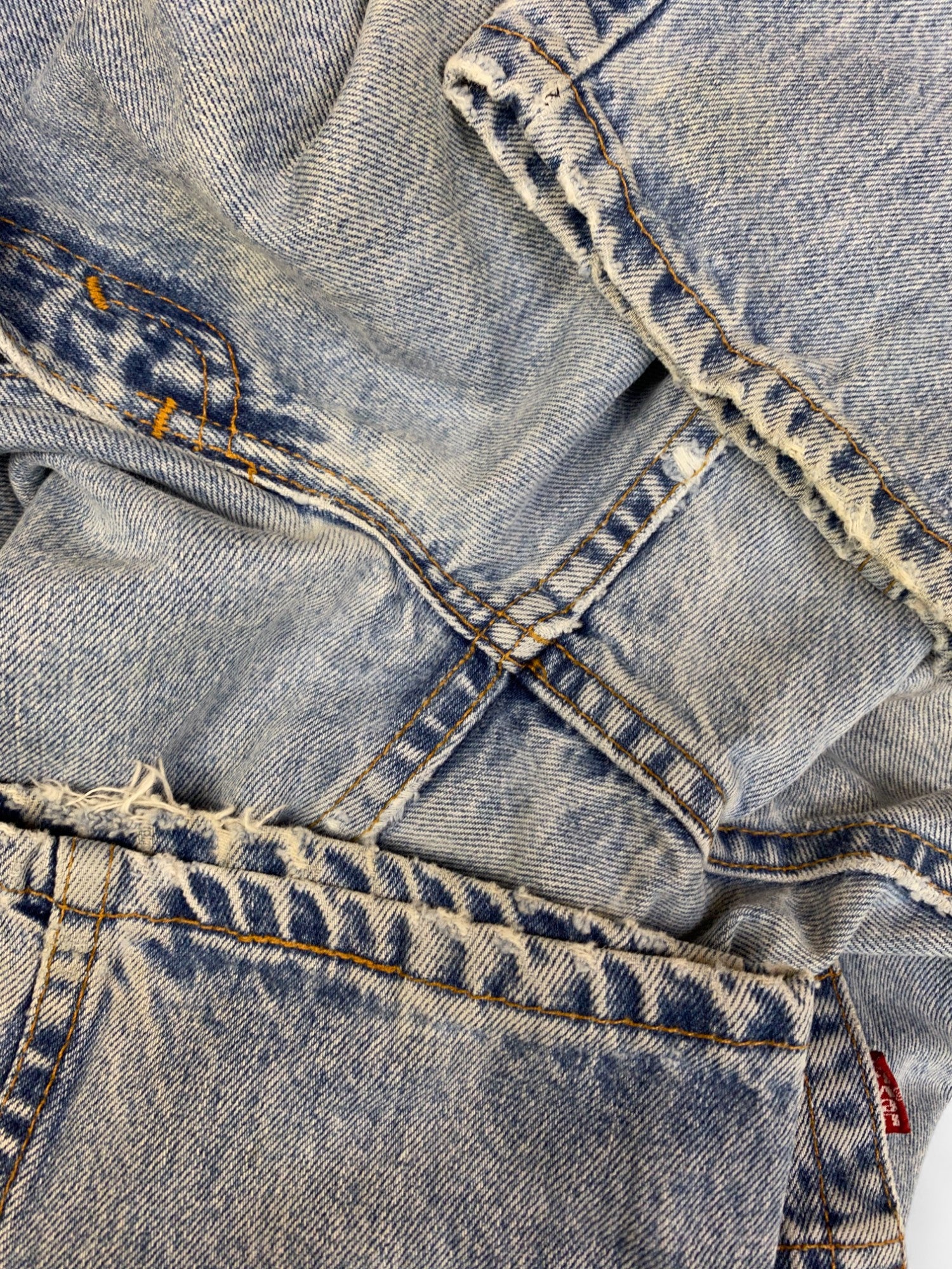 Vintage Levis Jeans 506 Regular Fit Straight Leg Damen Stoned Washed 6 MED