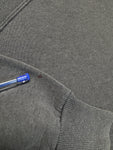 Vintage Fruit Of The Loom Hoodie 90s Blank Faded Grau L-XL