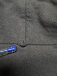 Vintage Fruit Of The Loom Hoodie 90s Blank Faded Grau L-XL