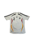 2006 Adidas Trikot DFB WM #2 Jansen Weiß