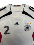 2006 Adidas Trikot DFB WM #2 Jansen Weiß