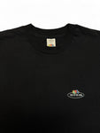 Vintage Fruit Of The Loom Shirt 90s Blank Made In Ireland Single Stitch Schwarz XL