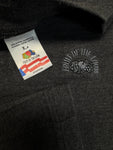 Vintage Fruit Of The Loom Henley Shirt 90s Grau L