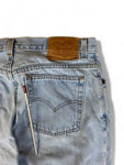 Vintage Levis Jeans 550 Relaxed Fit Tapered Leg Damen Stoned Washed L