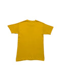 Vintage Fruit Of The Loom Shirt 90s Blank Made In Ireland Single Stitch Gelb S