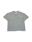 Vintage Fruit Of The Loom Shirt 90s Blank Single Stitch Made In Ireland Heather Grau XL