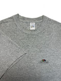 Vintage Fruit Of The Loom Shirt 90s Blank Single Stitch Made In Ireland Heather Grau XL