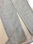 Vintage Levis Jeans 951 Orange Tab Relaxed Fit Tapered Leg Damen Stoned Washed 10 LONG