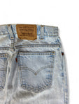 Vintage Levis Jeans 951 Orange Tab Relaxed Fit Tapered Leg Damen Stoned Washed 10 LONG