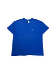 Vintage Fruit Of The Loom Shirt 90s Blank Single Stitch Made In Ireland Blau XL
