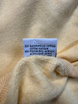 Vintage Fruit Of The Loom Pullunder 80s Gelb M
