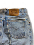 Vintage Levis Jeans 950 Orange Tab Relaxed Fit Tapered Leg Damen Hellblau 5 JR. M