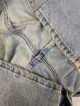 Vintage Levis Jeans 560 Relaxed Fit Tapered Leg Damen Hellblau