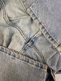 Vintage Levis Jeans 560 Relaxed Fit Tapered Leg Damen Hellblau