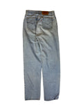 Vintage Levis Jeans 560 Relaxed Fit Tapered Leg Damen Hellblau
