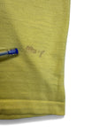 Vintage Fruit Of The Loom Shirt 80s Logo Print Made In USA Single Stitch Gelb L