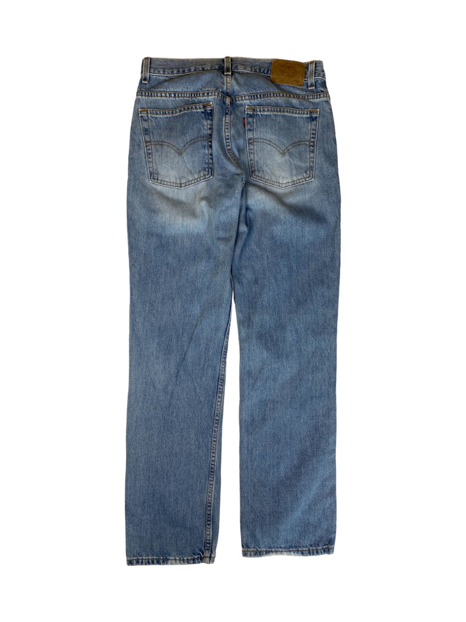 Vintage Levis Jeans 505 Low Rise Fit Straight Leg Damen Hellblau ( mIS M