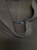 Vintage Fruit Of The Loom Hoodie 90s Blank Braun L-XL