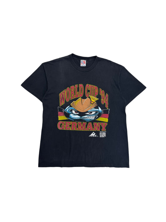 1994 Apex One Shirt World Cup 94 Germany Schwarz