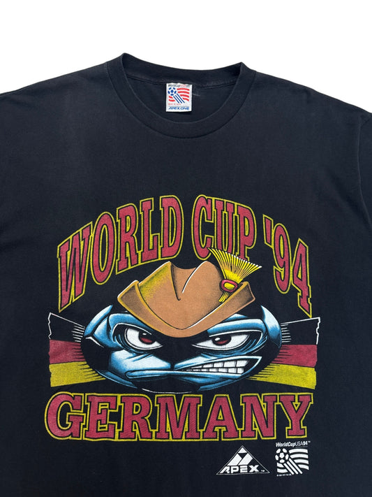 1994 Apex One Shirt World Cup 94 Germany Schwarz