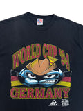 1994 Apex One Shirt World Cup 94 Germany Schwarz