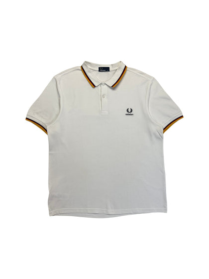 2010s Fred Perry Polo Shirt WM Collection Germany Weiß