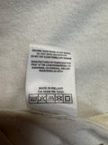 Vintage Fruit Of The Loom Shirt 90s Logo Print Made In Ireland Single Stitch Weiß L