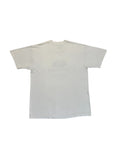 Vintage Fruit Of The Loom Shirt 90s Logo Print Made In Ireland Single Stitch Weiß L